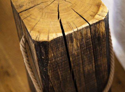Noptiera lemn masiv